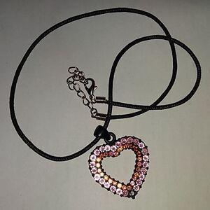 3 For $12 Sale! Rhinestone Pink Necklace
